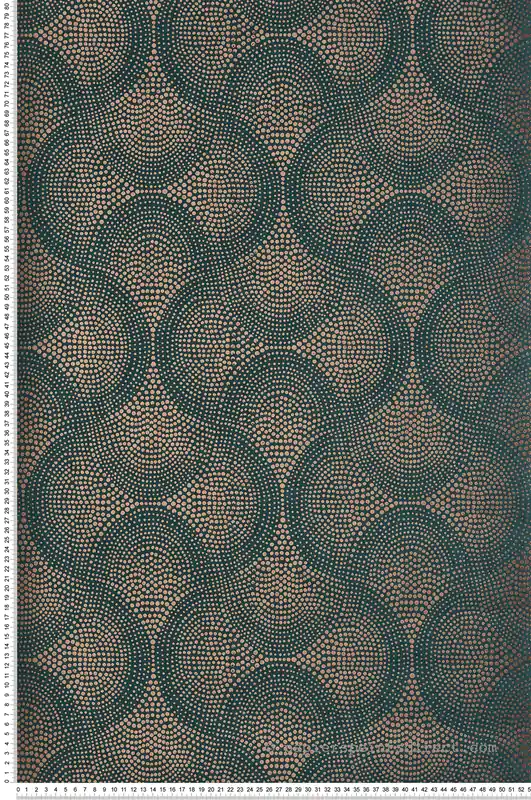 Papier peint Pois Graphique sapin - Kanoko d‘Osborne & Little Réf. OSB-W7556-01 Marque