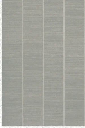 Papier peint Tissage Rayure gris - Kanoko d‘Osborne & Little Réf. OSB-W7558-01 Bon Plan