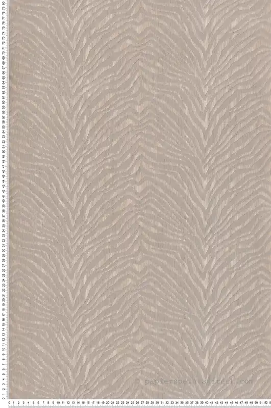 Papier peint Animaux Zèbre beige - Explore de Lutèce LTC-EXP532 Meilleure Vente