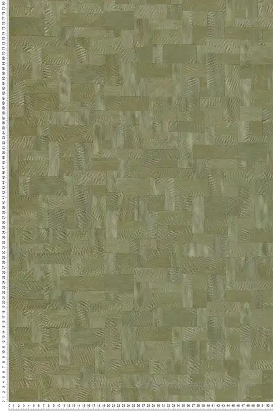 Achat Immédiat Papier peint Scandinave Géométrique vert - Woods de Casadéco Réf. WOOD86077414
