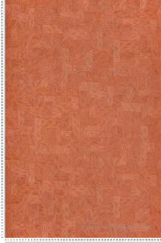 Livraison Express Papier peint Scandinave Géométrique orange - Woods de Casadéco Réf. WOOD86073529