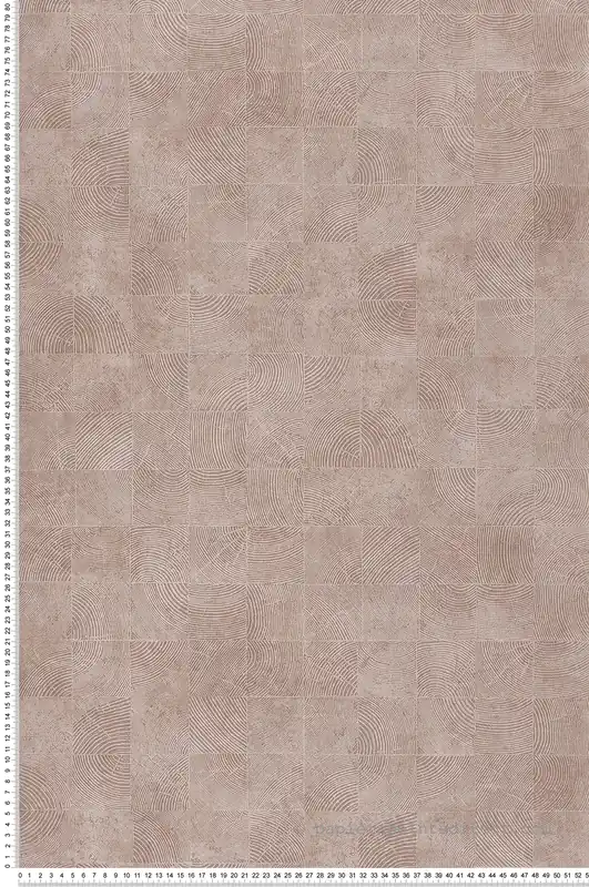 Affaire À Saisir Papier peint Géometrique Chêne brun - Woods de Casadéco Réf. WOOD86012943