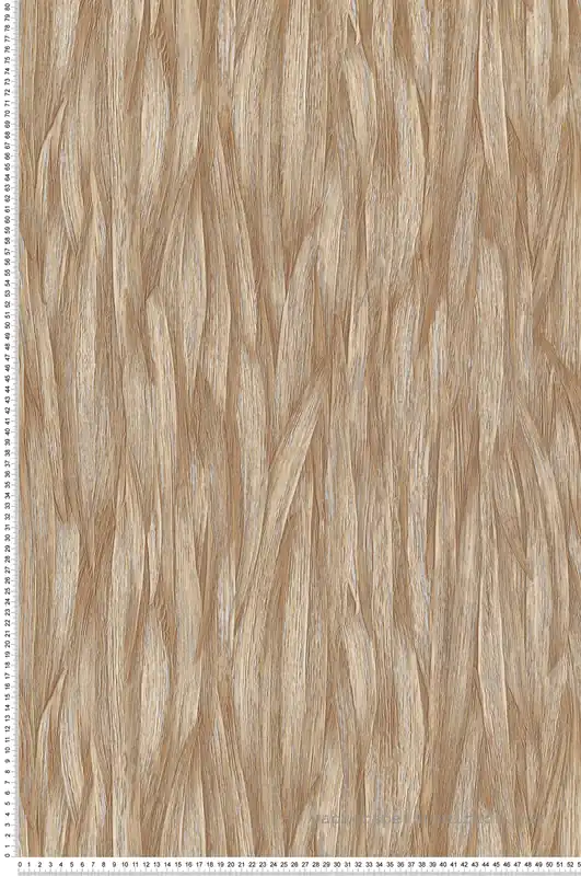 Papier peint Feuillage Aloes beige et bleu - Folium de Montecolino Réf. MC-FO17922 Prix Cassé