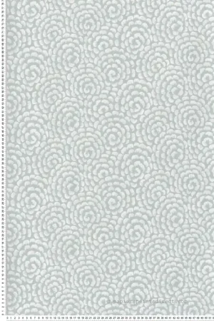 Papier peint Fleurs Kingsley vert d‘eau - Ashdown de Nina Campbell Réf. OSB-NCW4395-06 Promotion Saisonnière