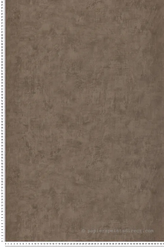 Prix Cassé Papier peint Faux Uni marron glacé - Les Essentiels de Lutèce Réf. LTC-51203018