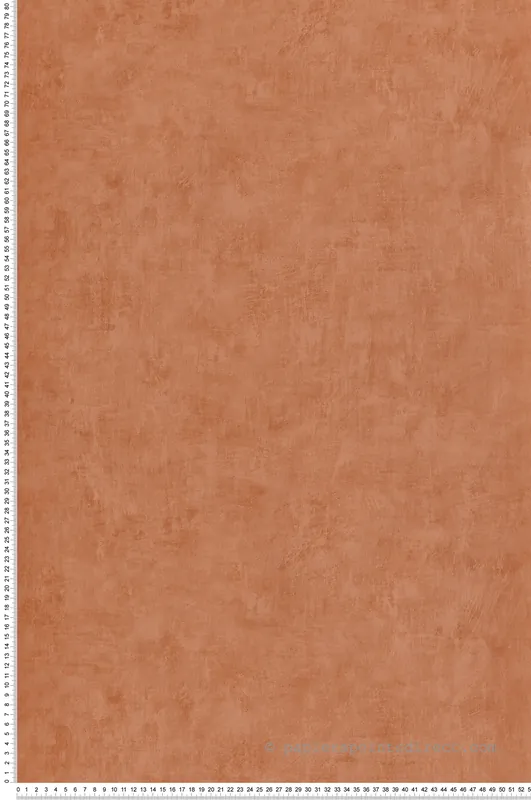 Meilleur Choix Papier peint Faux Uni orange brûlée - Les Essentiels de Lutèce Réf. LTC-51203005