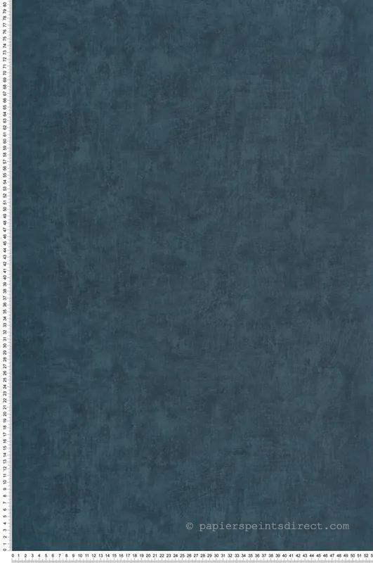 Papier peint Faux Uni bleu pétrole - Jardin d‘Eden de Lutèce Réf. LTC-51203001 Meilleure Vente