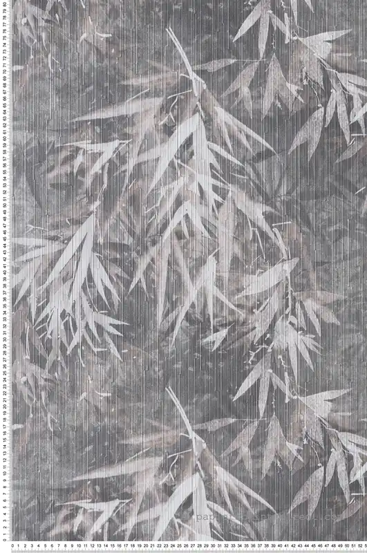 Commande En Gros Papier peint Bambou Fargesia métal - Folium de Montecolino Réf. MC-FO18607