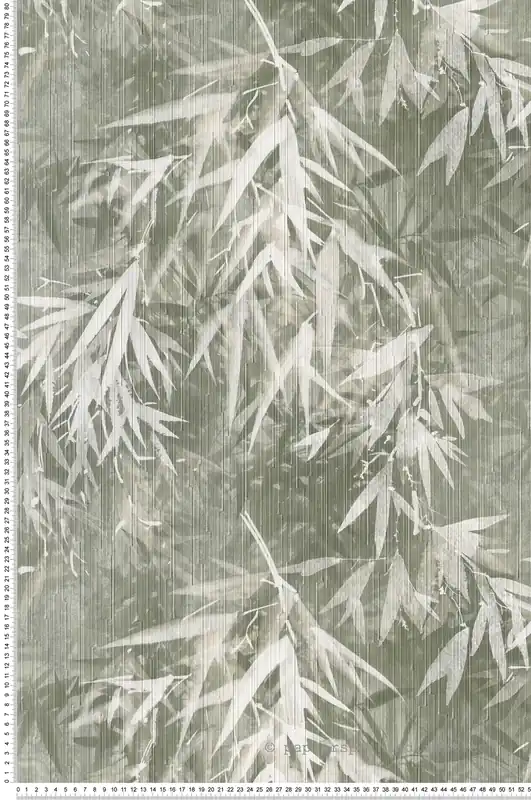 Soldes Papier peint Bambou Fargesia vert - Folium de Montecolino Réf. MC-FO18603