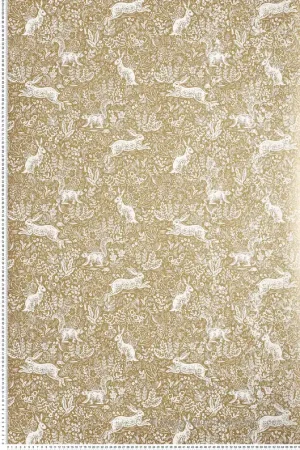 Prix Choc Papier peint Animaux Fable doré - Rifle Paper Co. d‘Initiales Réf. INI-RI5103