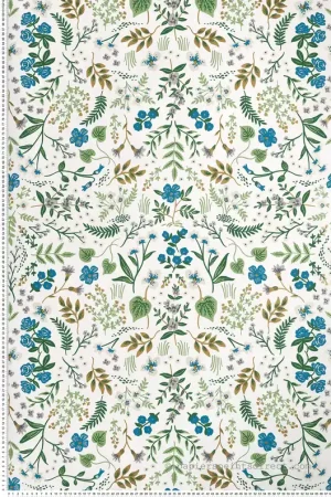 Haute Qualité Papier peint Florale Wildwood blanc/vert - Rifle Paper Co. d‘Initiales Réf. INI-RI5155