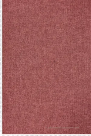 Bon Marché Papier peint Faux Uni Diola framboise - Karabane de Casamance Réf. CAS-75151630