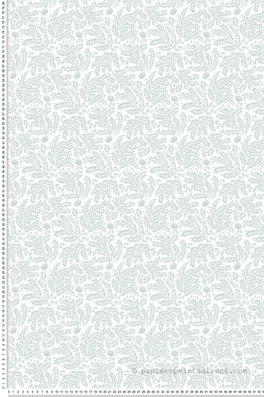 Prix Choc Papier Peint Feuillage Nature vert d‘eau - Tartine et Chocolat de Lutèce Réf. LTC-36200304
