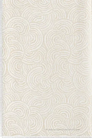 Expédition Rapide Papier peint Abstrait Cascade ivoire - Eté Indien de Casamance Réf. CAS-75121840