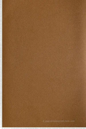 Papier peint Faux Uni Roseau camel - Eté Indien de Casamance Réf. CAS-75133984 Nouveauté