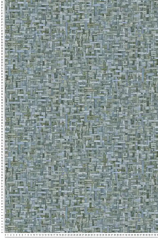 Papier peint Osier Tressé bleu - Jungle Chic d‘Architects Paper Réf. 37706-3 Offre Du Jour