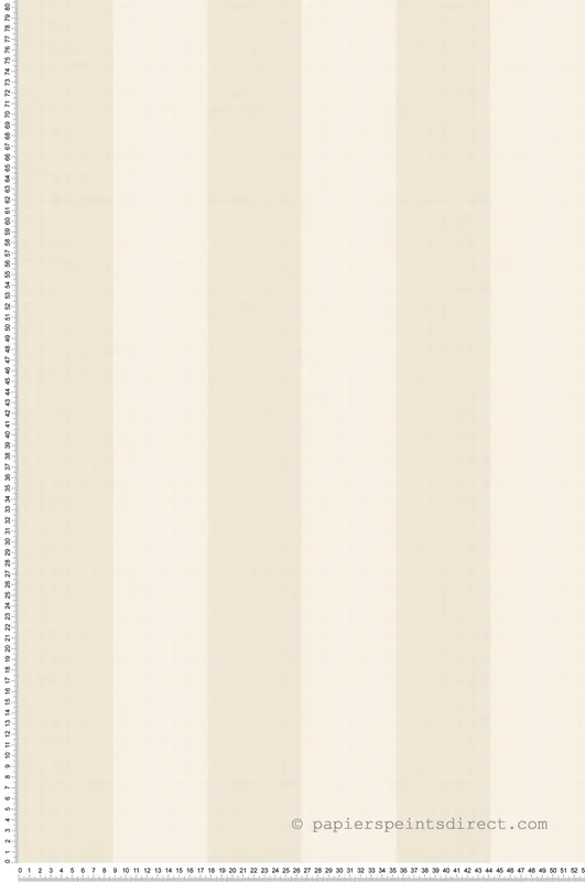 Authentique Papier peint Rayure Cara beige - Karl Lagerfeld de Montecolino Réf. MC-37849-5