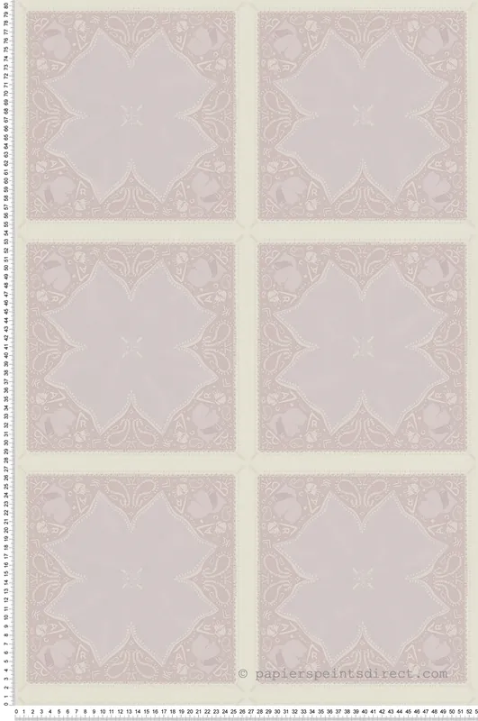 Papier peint Fleur Ines rose - Karl Lagerfeld de Montecolino Réf. MC-37845-4 Affaire À Saisir