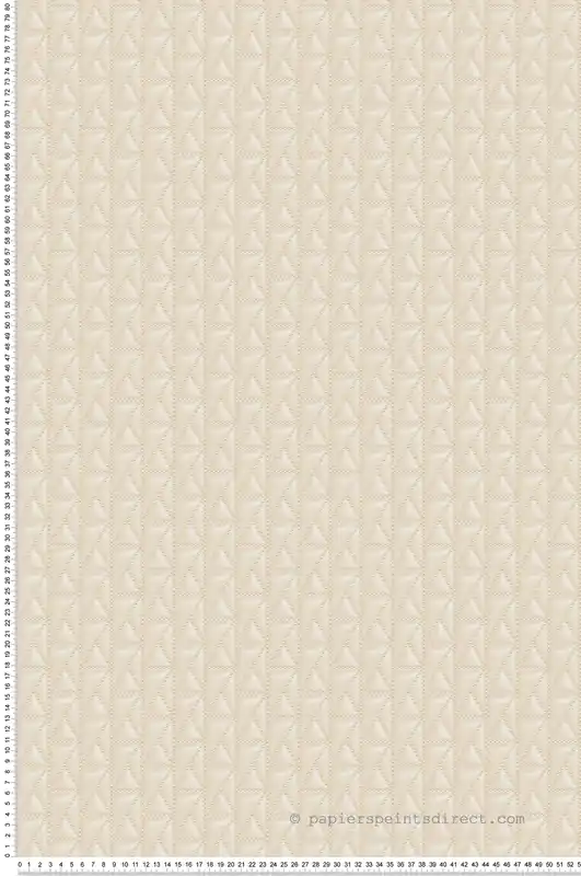 Papier peint Matelassé Vanessa crème - Karl Lagerfeld de Montecolino Réf. MC-37844-1 Acheter Direct