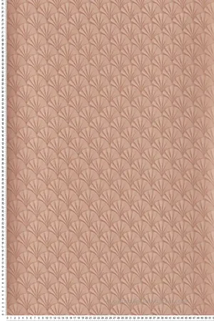 Papier peint Feuilles Palmiers rose - Elodie 1838 Wallcoverings d‘Initiales Réf. INI-90714203 Quantité Limitée