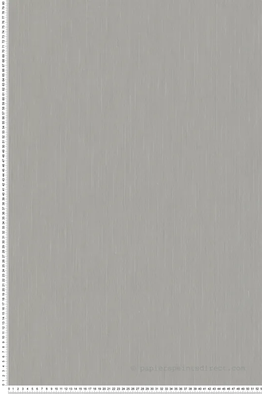 Nouveauté Papier peint Uni Fil gris souris - Bloom de Lutèce Réf. LTC-BLO423