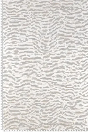 Nouveauté Papier peint Design Arles argenté - Les Indiennes de Nina Campbell Réf. OSB-NCW4355-02