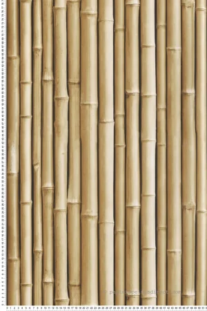 Papier peint adhésif Nature Bambou marron - Les Adhésifs de Lutèce Réf. LTC-RMK11434 Remise