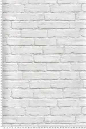 Papier peint adhésif Brique blanche - Les Adhésifs de Lutèce Réf. LTC-AX10800 Commander Maintenant