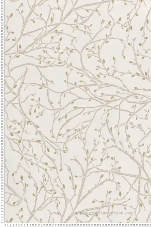 Papier peint Branche Twiggy beige - Folium de Osborne & Little Réf. OSB-W7339-04 Jusqu'à Épuisement Des Stocks