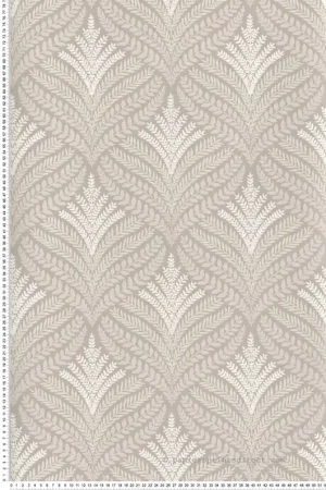 Populaire Papier peint Feuillage Charme Sotherton gris - Mansfield de Osborne & Little Réf. OSB-W7460-01
