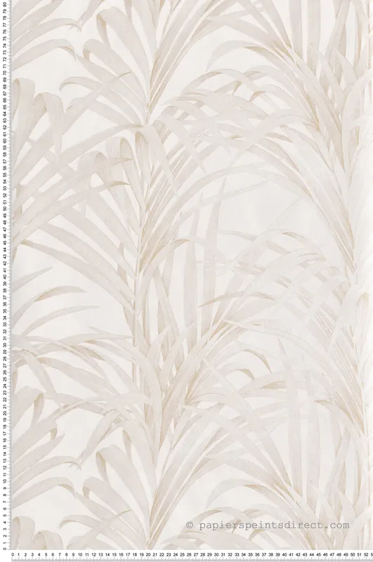Achat Immédiat Papier peint Feuillages Fougères perle - 1930 de Casadéco Réf. MNCT28921108