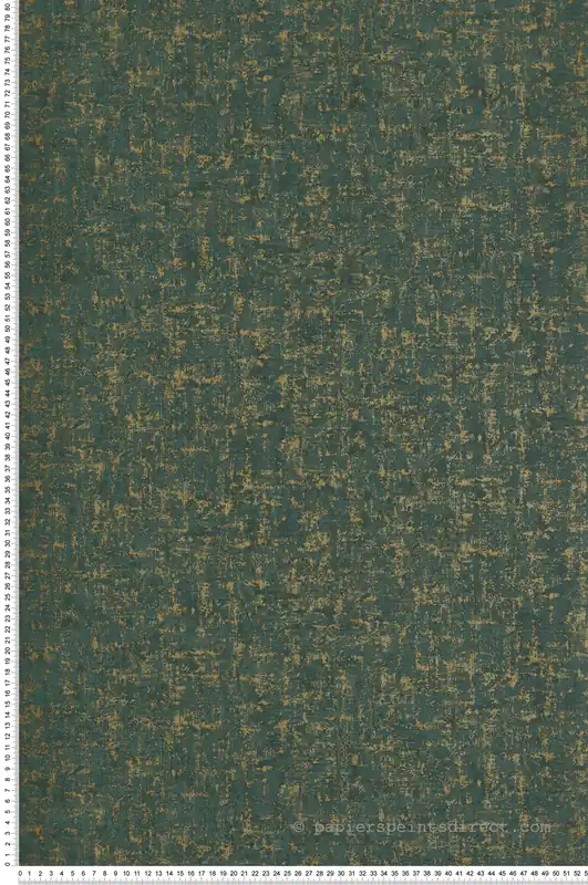 Vente Flash Papier peint Faux Uni Métallisé Jazz vert sapin - 1930 de Casadéco Réf. MNCT85757536