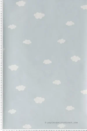 Meilleure Vente Papier peint Nuage Enfantin bleu ciel - Rose & Nino de Casadéco Réf. RONI29756430