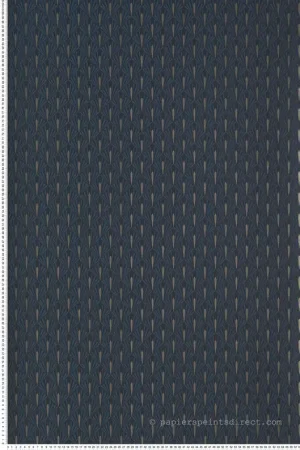 Réduction Papier peint Art Déco Stein bleu marine - Delta de Casamance Réf. CAS-B73920742