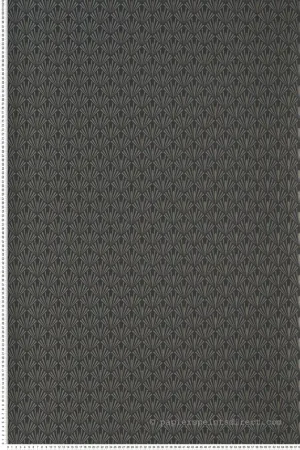 Papier peint Art Déco Stein noir gris - Delta de Casamance Réf. CAS-B73920640 Promotion