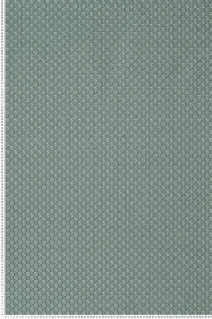 Offre Exclusive Papier peint Tissage Trenza vert de gris - Manille de Casamance Réf. CAS-74670354