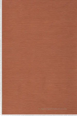 Produit De Marque Papier peint Faux Uni Malacca tangerine - Manille de Casamance Réf. CAS-74641528