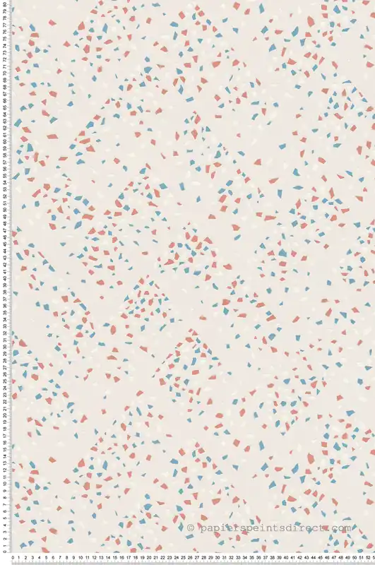 Expédition Rapide Papier peint Géométrique Terrazzo blanc cassé - New Walls d‘AS Création Réf. SP15244