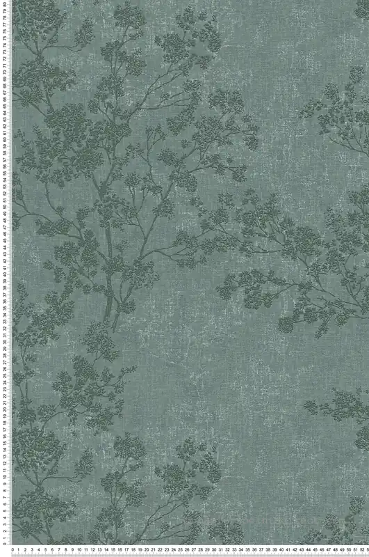 Produit De Marque Papier peint Forêt Canopée vert - New Walls d‘AS Création Réf. SP15257