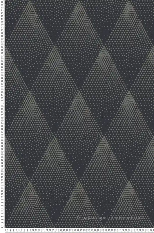 Certifié Papier peint Géométrique Losange noir doré pailleté - New Walls d‘AS Création Réf. SP15270