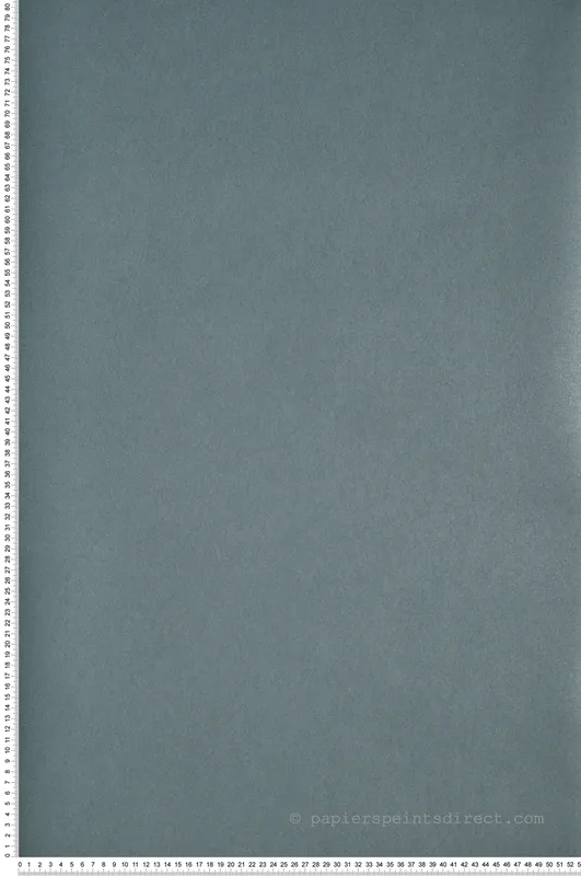 Bon Marché Papier peint Faux uni Aleph bleu - Orphée de Casamance Réf. CAS-72120980
