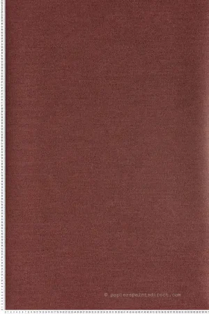 Bon Marché Papier peint faux uni Plumetis Carmin - Misura de Casamance Réf. CAS-74452550