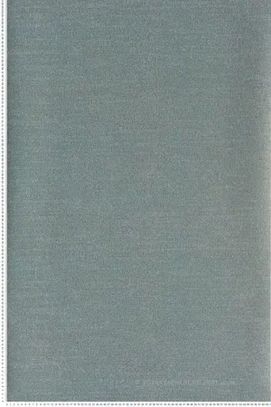 Certifié Papier peint faux uni Plumetis Turquoise - Misura de Casamance Réf. CAS-74452244