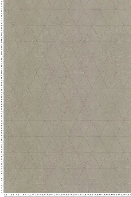 Bon Marché Papier peint graphique Cuir Triangles beige - Park Avenue de Lutèce Réf. LTC-51192907