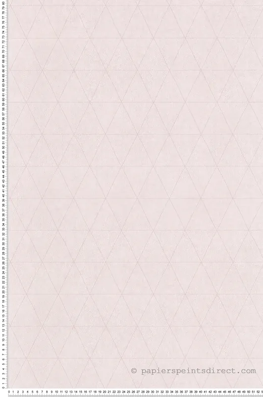 Papier peint graphique Cuir Triangles rose pâle - Park Avenue de Lutèce Réf. LTC-51192903 Vente Flash