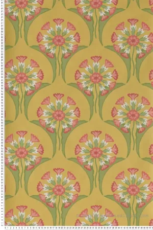 Super Prix Papier peint fleuri Hencroft Punch - National Trust Papers de Little Greene Réf. 0245HEPUNCH