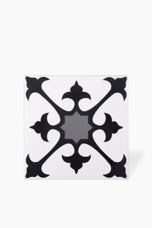 Vente Directe Carrelage Maestro - Motif 4 Gris pour Sol et Mur -15x15cm - FV2702463