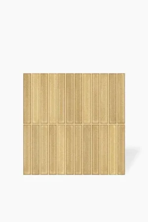 Acheter Direct Faience " Kit Kat " Brillante Jaune Or - 20x20cm - DC2025082