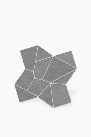 Vente Directe Carrelage " Design de Gaudi " modèle 1 - Gris - 25.5x25.5cm - NT2025139