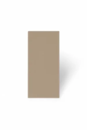 Vente Directe Carrelage rectangulaire " Kromatik Mat " grès cérame - Gris Beige - R10 - 10x20cm - NT2025322